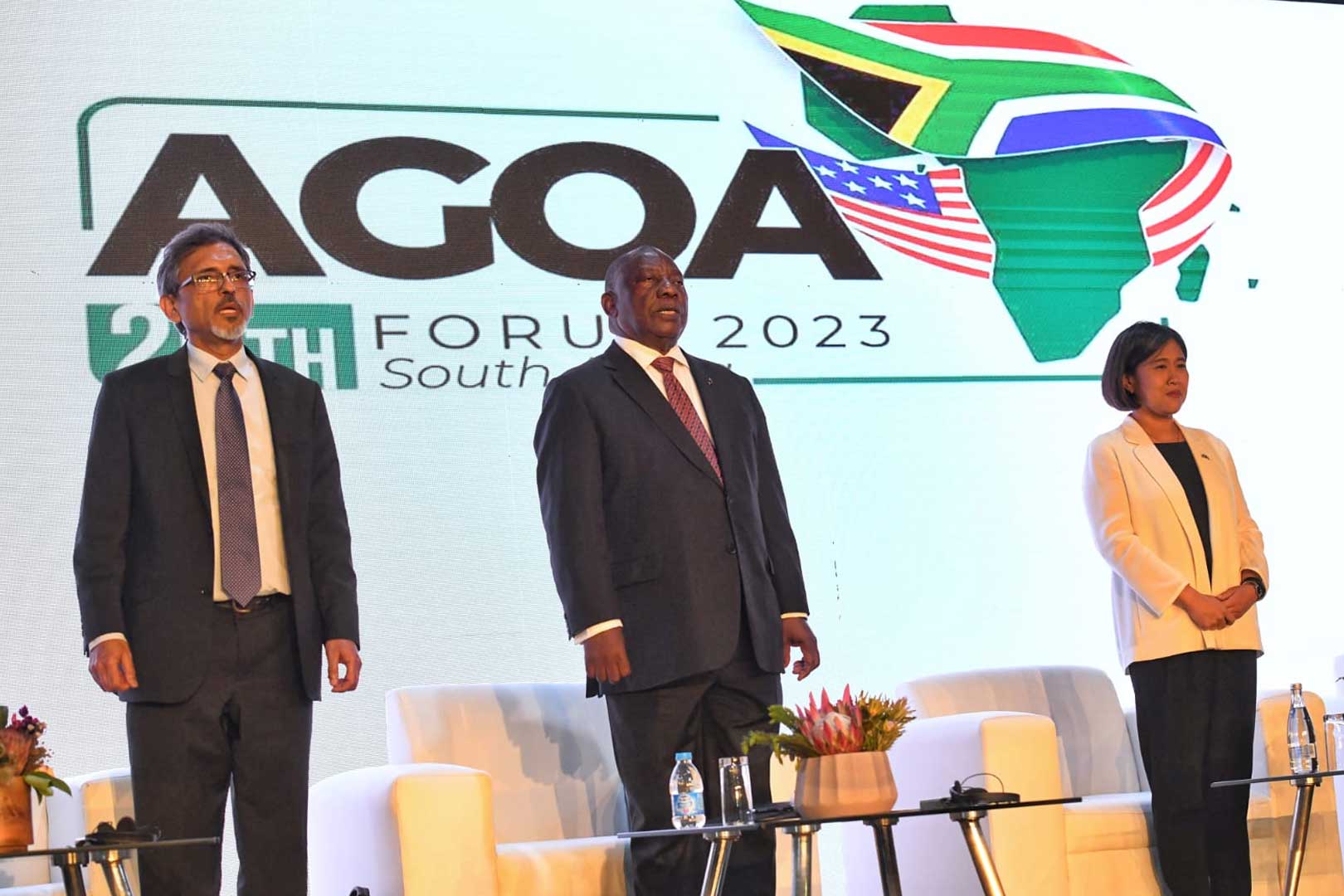 Usefikile uMongameli Ramaphosa kwi-AGOA Forum