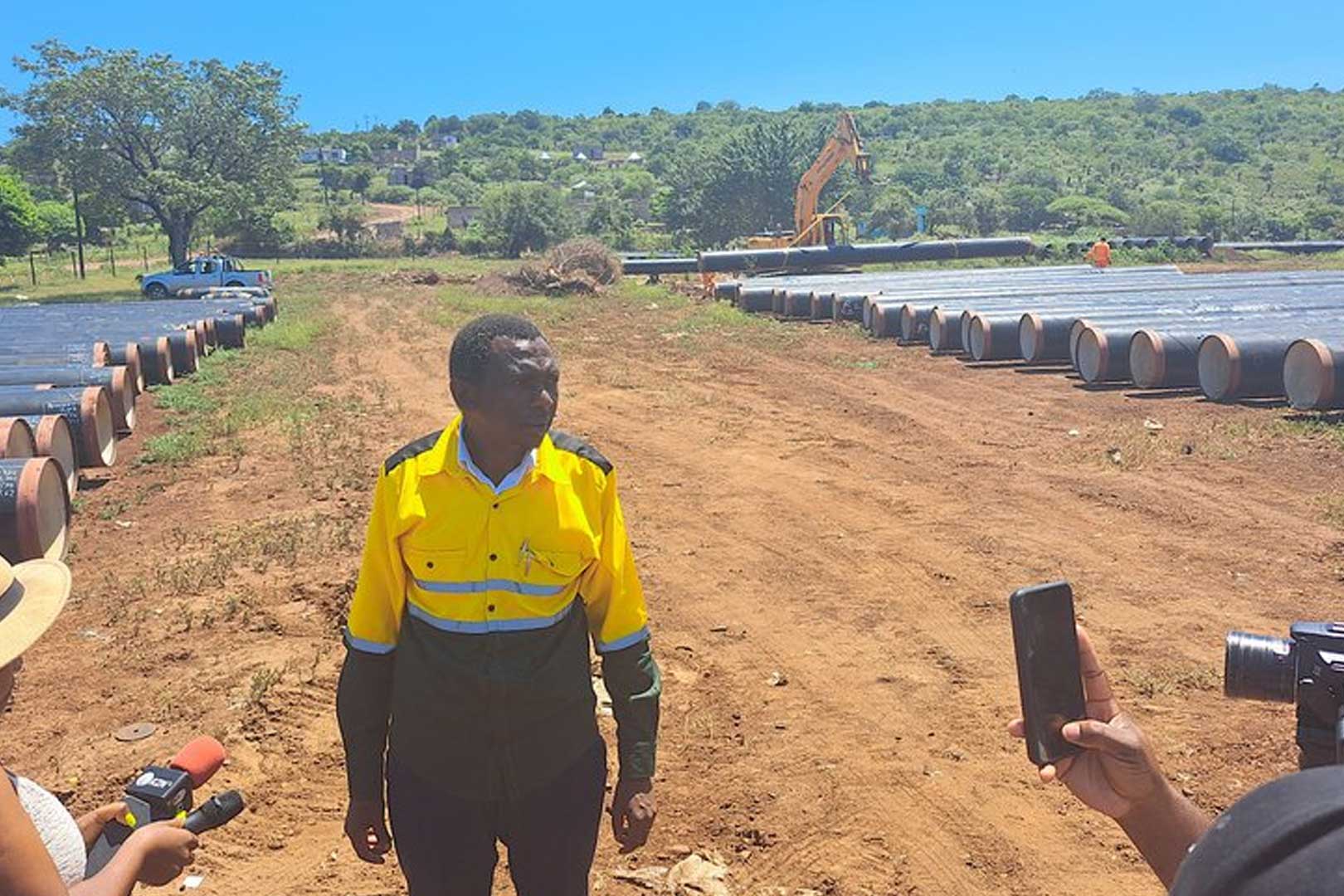 Iphrojekthi yepayipi amanzi aseJozini isivukile