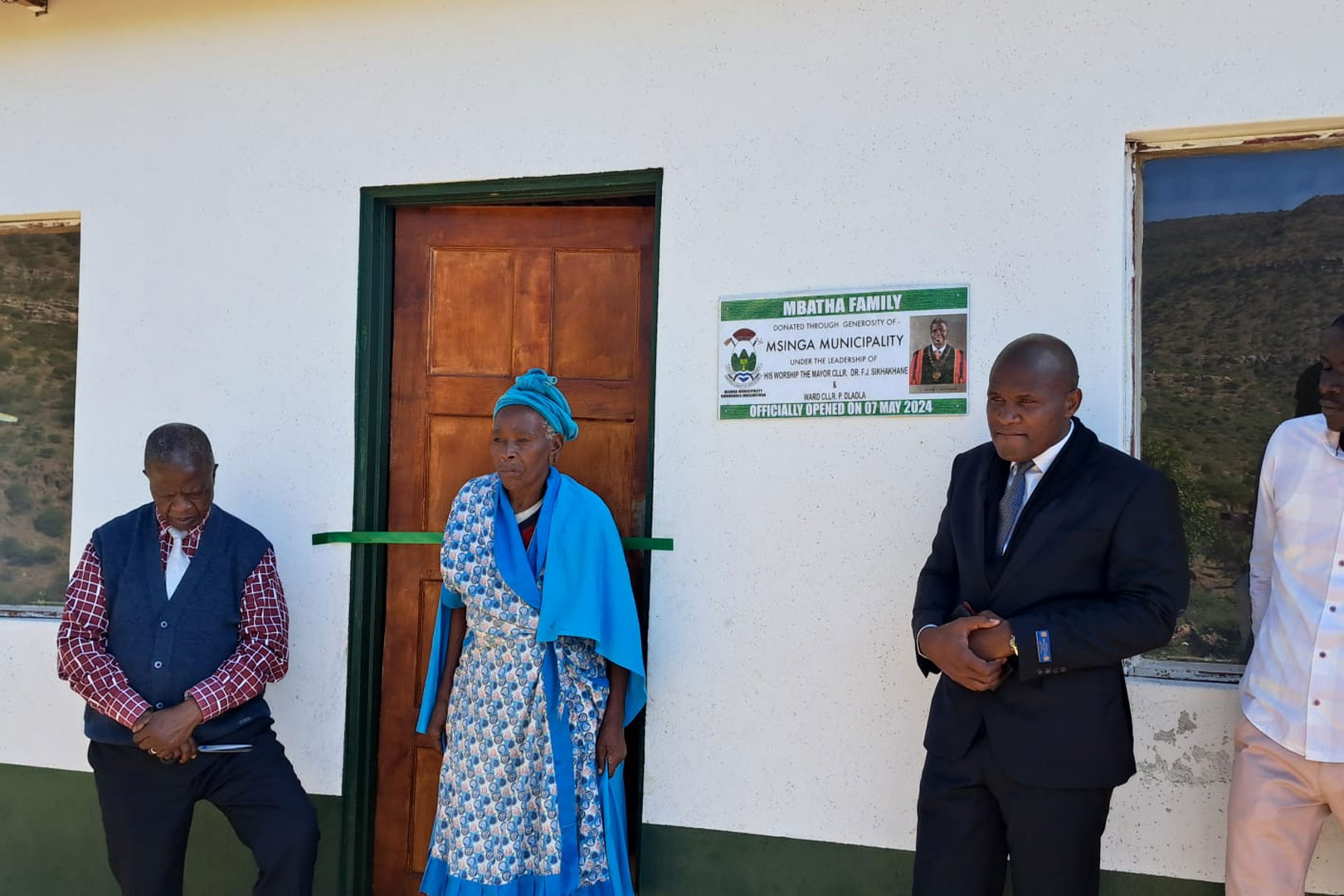 Injabulo ibibhalwe ebusweni bebona ubuholi